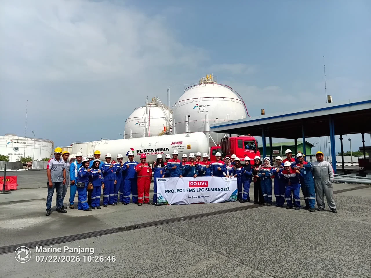 Elnusa Petrofin dan Pertamina Patra Niaga Perkuat Keselamatan Distribusi Energi melalui Go Live Fleet Safety LPG Regional Sumbagsel